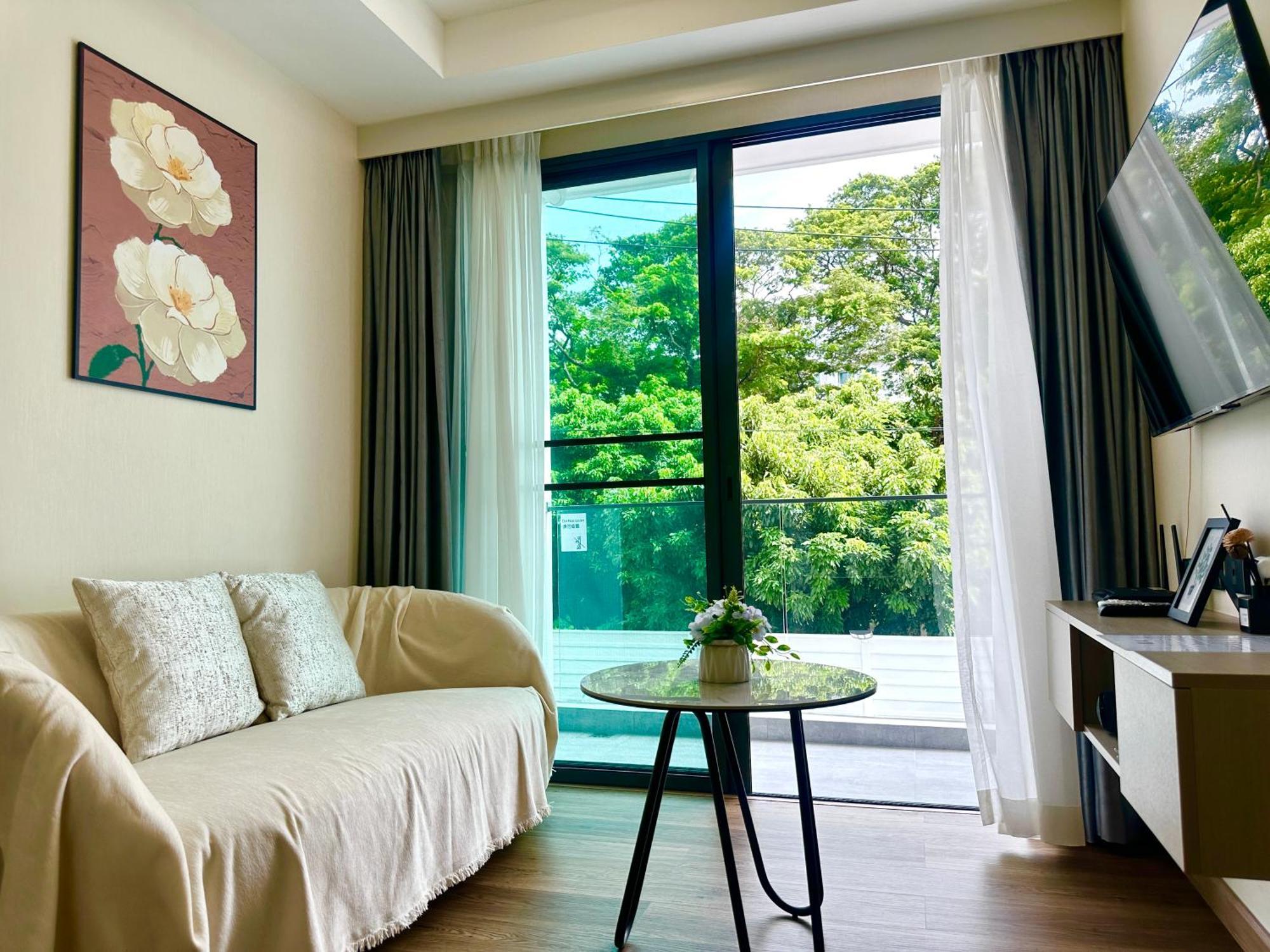 Near Festival- 5mims Walk- Infinity Pool & Comfort Room@the One Apartment